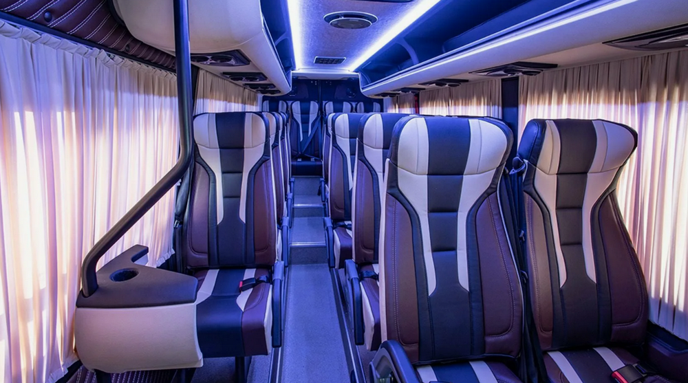 Просторные автобусы с кондиционером