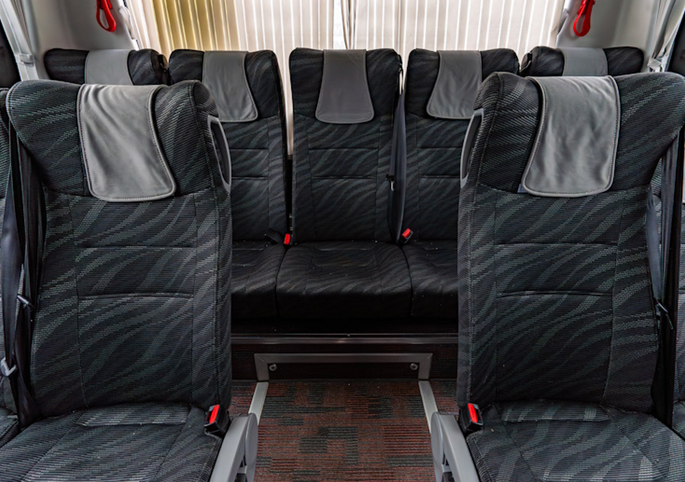 Интерьер автобуса