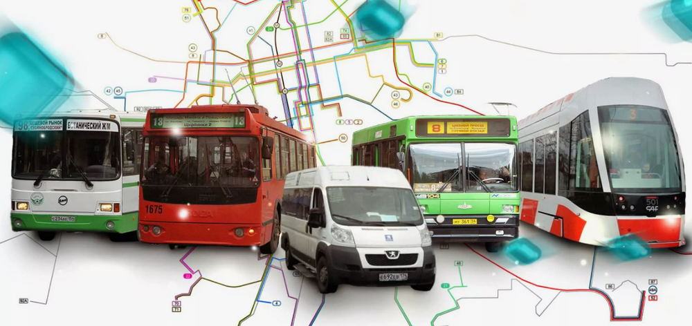 Современные маршруты автобусов