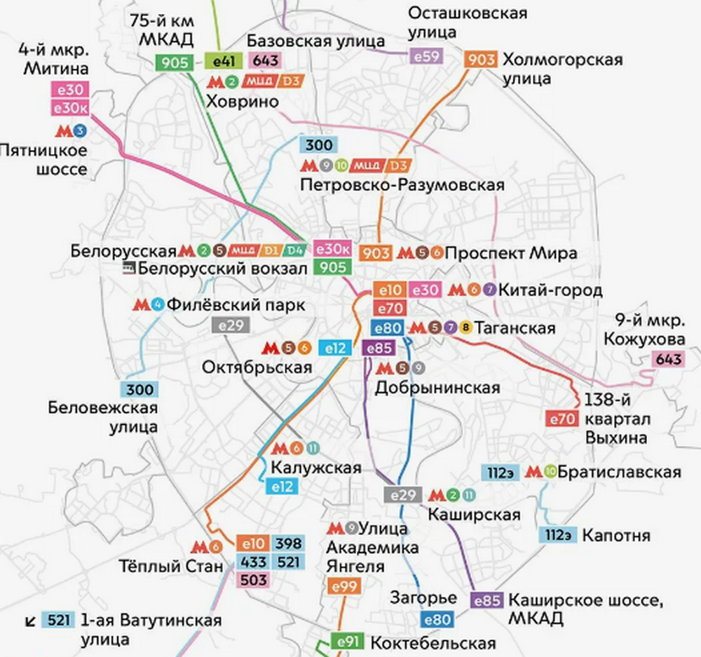 Экспресс-маршруты